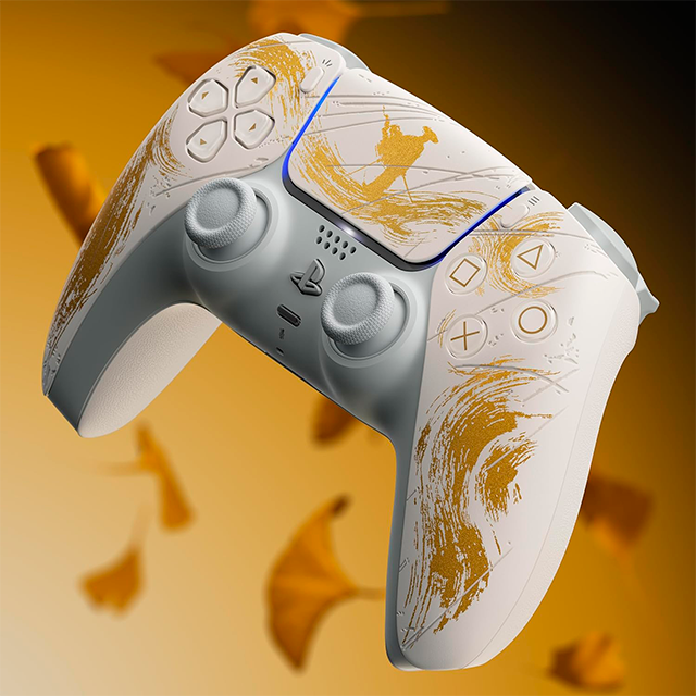 Control Inalámbrico DualSense Edición Limitada “Oro de Ghost of Yōtei” | PlayStation 5 | PS5