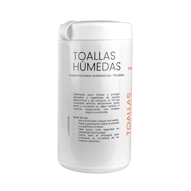 Toallas Limpiadoras Perfect Choice para Equipos Eléctricos y Electrónicos, 50 Piezas, 14 × 20 cm – PC-030379