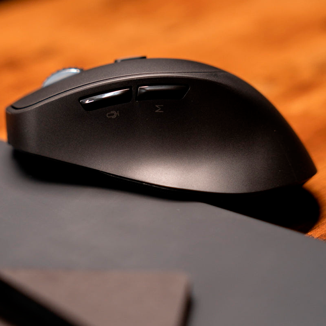Mouse Inalámbrico AI con ChatGPT Integrado Mind, Óptico, 4.000DPI, RF Inalámbrico/Bluetooth, Negro - PC-045168