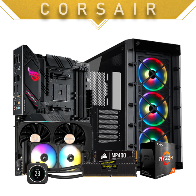 PC Gamer Corsair | AMD Ryzen 9 5950X| 16GB 3200Mhz | RTX 4060 ti 16GB | 1TB NVMe M.2