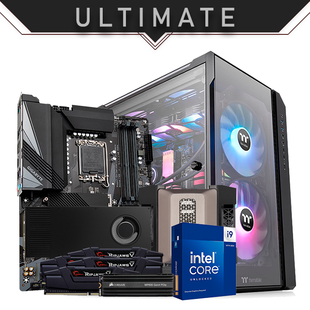 PC Workstation Ultimate | Intel Core i9 14900KF | 128GB 3200Mhz | PNY Quadro RTX A4000 ADA 20GB | 2TB NVMe M.2