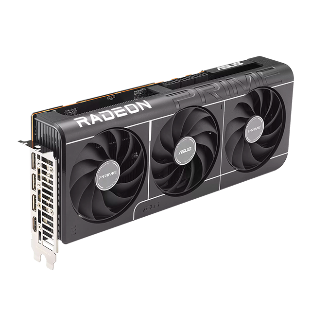 Tarjeta de Video ASUS PRIME Radeon RX 9070 XT OC, 16 GB GDDR6, PCIe 5.0 x16, HDMI, 3× DisplayPort – PRIME-RX9070XT-O16G