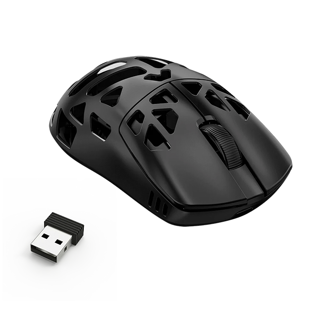 Mouse Gamer Inalámbrico Redragon Prism Pro, Aleación de Magnesio, PAW3395, 26,000 DPI, 1000 Hz, Bluetooth 5.0, 2.4 GHz, USB-C, 55 g – M997-PRO-1K
