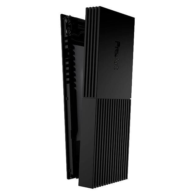 Enclosure Gabinete SSD ASUS ProArt PA40SU, USB4 40Gbps, USB-C, NVMe M.2 2230/2280, enfriamiento inteligente, negro – ProArt PA40SU