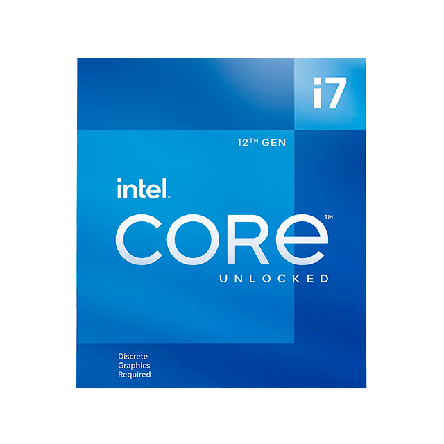 Procesador Intel Core i7-12700KF, 12 Núcleos (8P+4E), 20 Hilos, 3.6 GHz, hasta 5.0 GHz, 25 MB Caché, LGA1700, sin Gráficos – BX8071512700KF