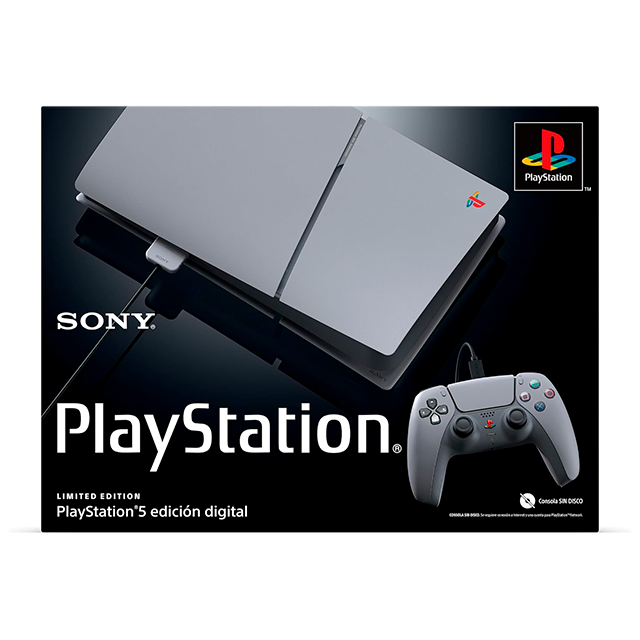 Consola PlayStation 5 Edición Digital – Paquete de Edición Limitada 30.º Aniversario