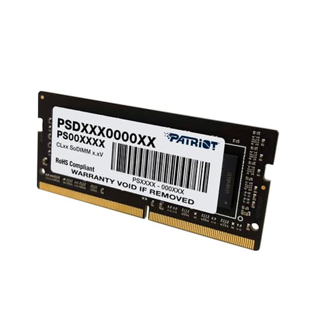 Memoria RAM SO-DIMM Patriot Signature, 16GB, DDR4, 3200MHz – PSD416G32002S