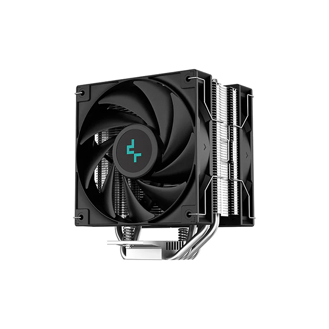 Disipador para CPU DeepCool AG400 Black, Torre de 120 mm, Ventilador PWM Silencioso, 4 Heatpipes - R-AG400-BKNNMD-G