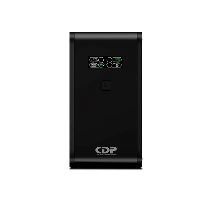 No-Break CDP R-SMART1510, 1500VA / 900W, Interactiva AVR, 10 Salidas, LCD, Protección RJ45, 560 J