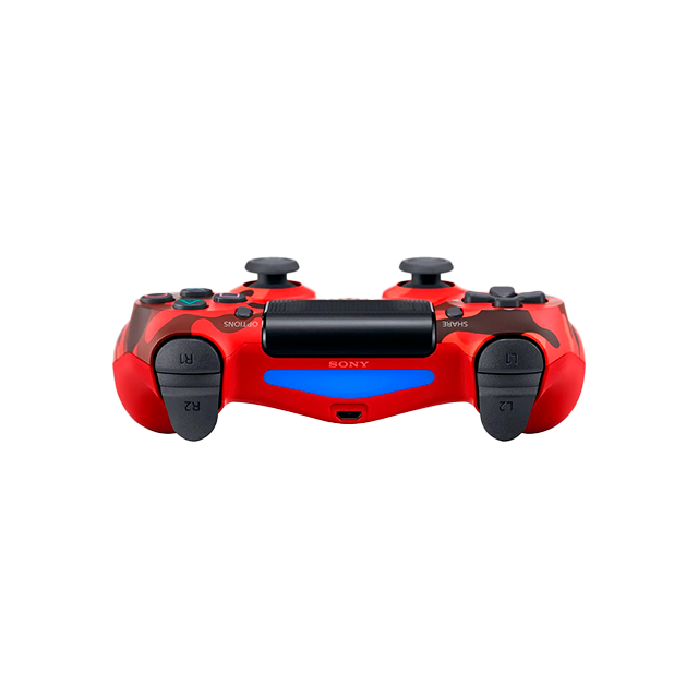 Control Inalámbrico Sony DualShock 4 Camuflaje Rojo, PS4 – Red Camo