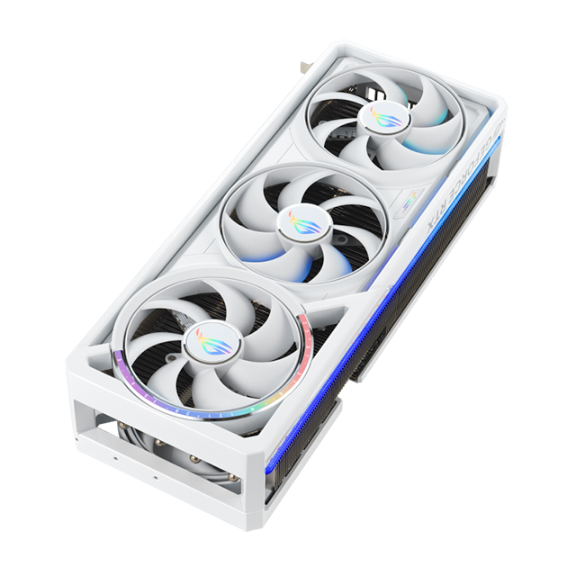 Tarjeta de Video ASUS ROG Astral GeForce RTX 5080 White OC Edition, 16GB GDDR7, PCIe 5.0, 2× HDMI, 3× DisplayPort, ARGB – ROG-ASTRAL-RTX5080-O16G-WHITE