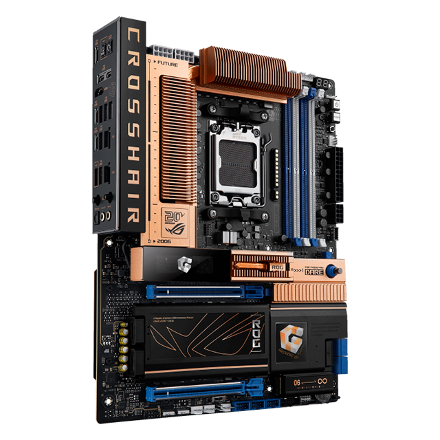 Tarjeta Madre ASUS ROG Crosshair 2006, AM5, AMD X870E, DDR5, PCIe 5.0, 5× M.2, Wi-Fi 7, ATX – ROG CROSSHAIR 2006
