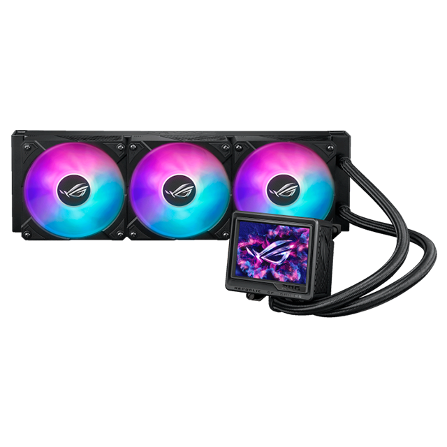 Enfriamiento Líquido ASUS ROG Ryujin III 360 ARGB Extreme, AIO 360 mm, pantalla LCD, ventiladores ARGB, bomba Asetek – ROG Ryujin III 360 ARGB Extreme