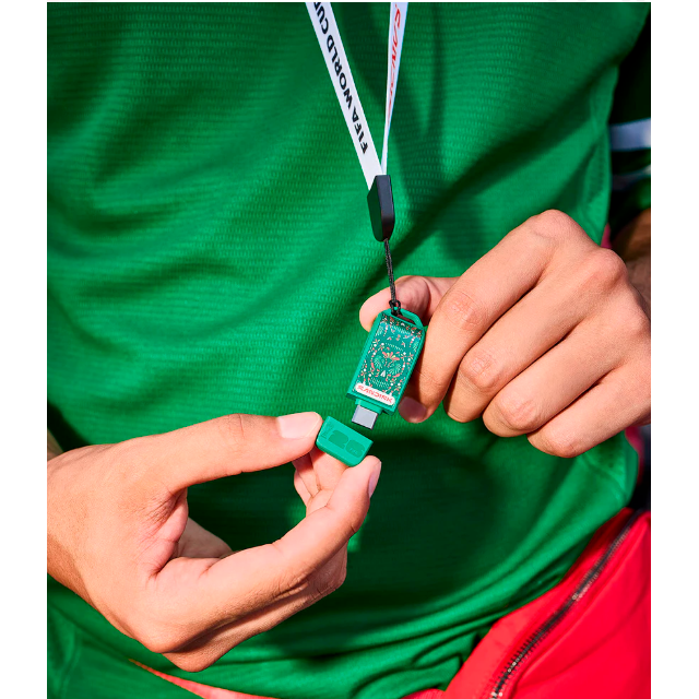 Memoria USB SanDisk 64GB USB-C, Edición México Copa Mundial FIFA 2026, lectura 300 MB/s – SDCZIA-064G-G46G