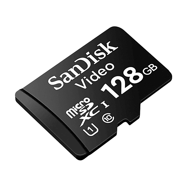 Memoria MicroSD SanDisk High Endurance, 128GB, UHS-I U1, Clase 10, hasta 100 MB/s, para videovigilancia 24/7 – SDSDQAS4-128G-BP