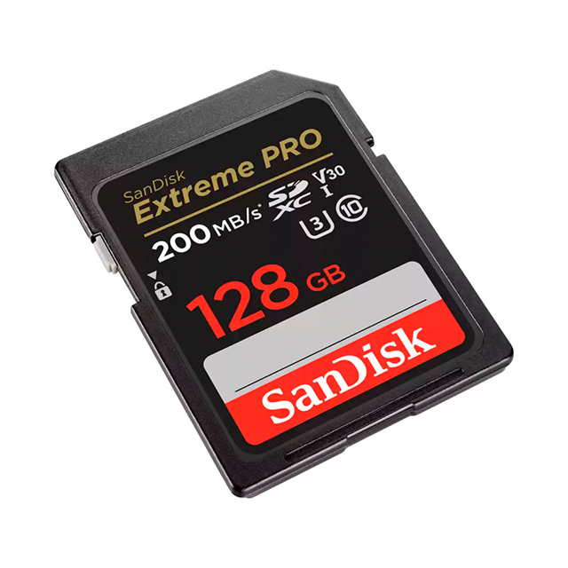 Tarjeta de Memoria SanDisk Extreme PRO SDXC, 128GB, UHS-I U3, V30, hasta 200 MB/s – SDSDXXD-128G-GN4IN