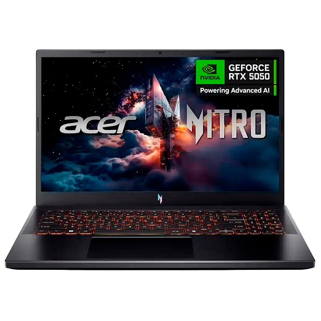 Laptop Gamer Acer Nitro V, 15.6” FHD, Core i5-13420H, RTX 5050 8GB, 16GB RAM, 512GB SSD, Windows 11 – ANV15-52-57BB