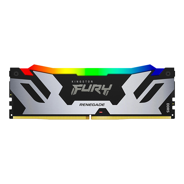 Memoria RAM Kingston Fury Renegade RGB Black 32GB DDR5 2x16GB 7600Mhz - F576C38RSAK2-32