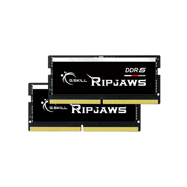 Memoria RAM G.Skill Ripjaws, SO-DIMM, 64GB DDR5 5600Mhz 2x32GB - F5-5600S4040A32GX2-RS