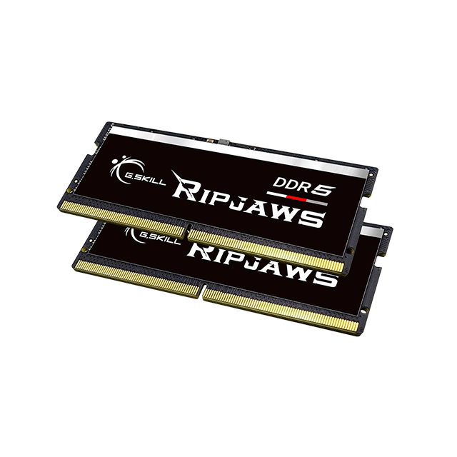 Memoria RAM G.Skill Ripjaws, SO-DIMM, 64GB DDR5 5600Mhz 2x32GB - F5-5600S4040A32GX2-RS