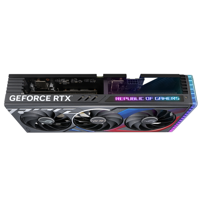 Tarjeta de video Nvidia Asus ROG Strix GeForce RTX 4080 Super OC, 16GB GDDR6X OC Edition, Aura Sync - ROG-STRIX-RTX4080S-O16G-GAMING