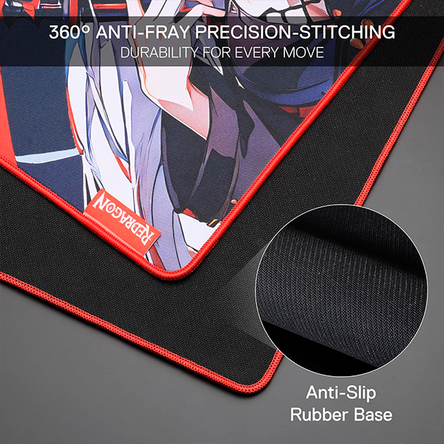 Mousepad AK Anime L, 900 × 400 × 5 mm, superficie extendida, diseño anime – P047-L