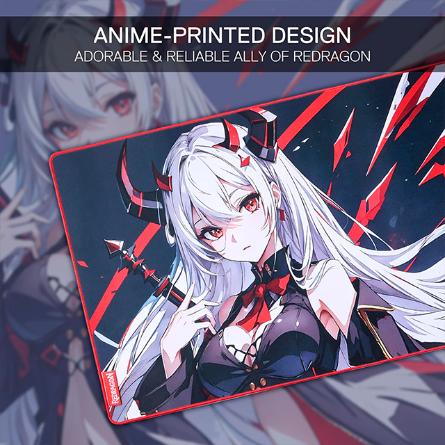 Mousepad AK Anime L, 900 × 400 × 5 mm, superficie extendida, diseño anime – P047-L
