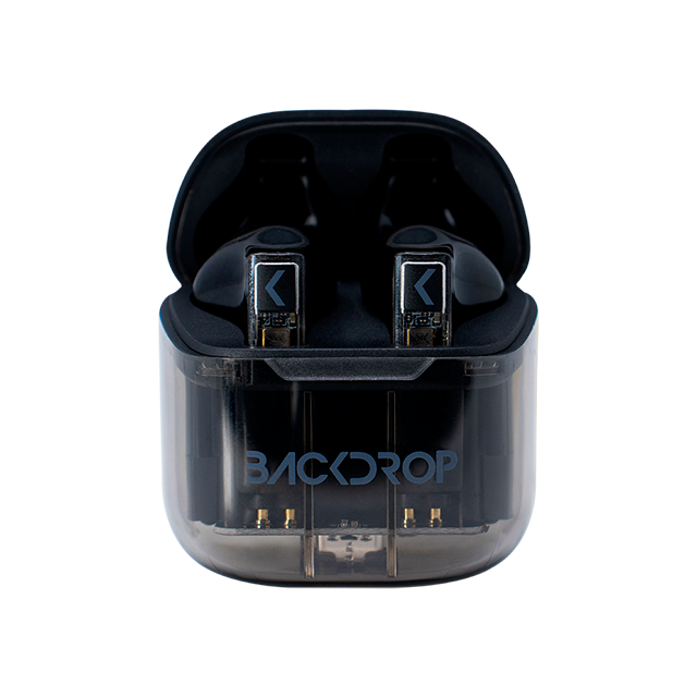 Audífonos Inalámbricos Backdrop TWS-4, Transparentes, Bluetooth, Táctiles, Color Negro - TWS-4