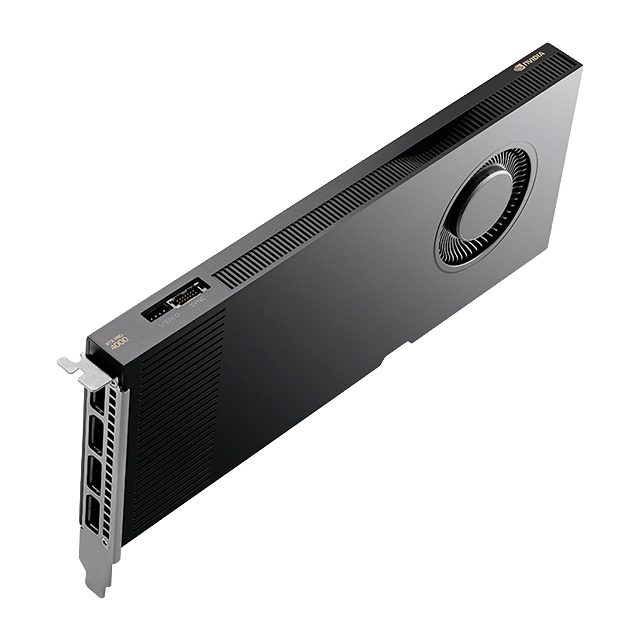 Tarjeta de Video PNY NVIDIA RTX PRO 4000 Blackwell, 24GB GDDR7 ECC, PCIe 5.0, profesional, single-slot blower – VCNRTXPRO4000B-BLK