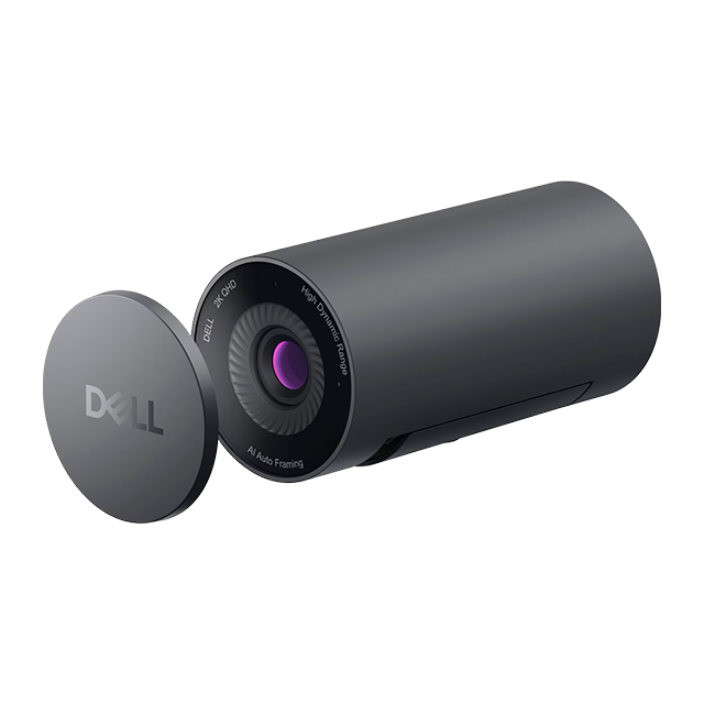Cámara Web Dell Pro WB5023, 2K QHD, HDR, autoencuadre, USB, negro – WB5023