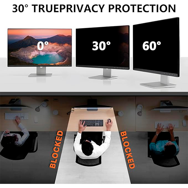 Filtro de Privacidad RedANGEL para Monitor 27", 16:9, paquete de 2, antirreflejo, luz azul – X004QQ72EH