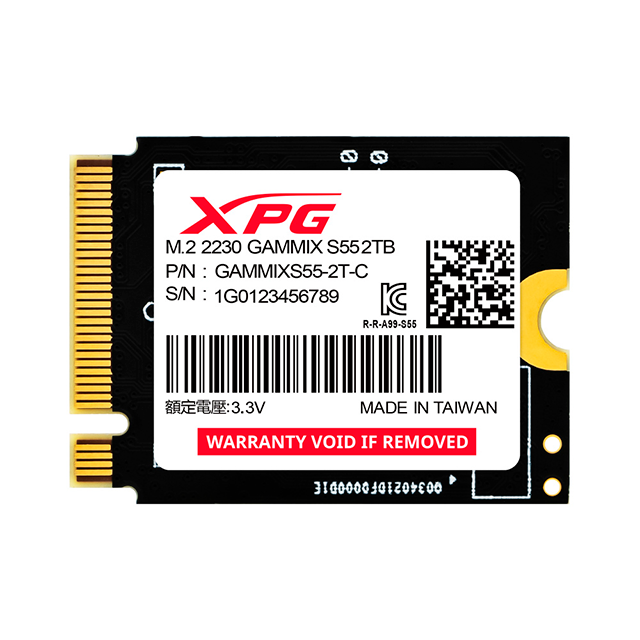 Unidad de Estado Sólido XPG GAMMIX S55 NVMe M.2 2TB, PCI Express 4.0 - SGAMMIXS55-2T-C