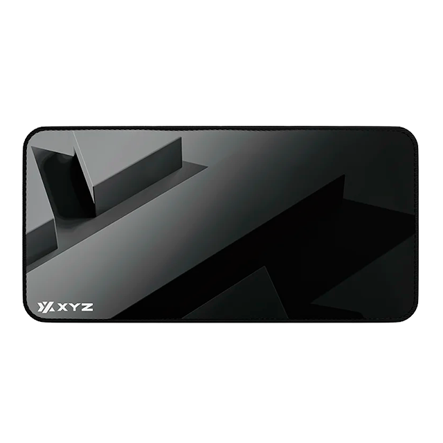 Mouse Pad Gamer XYZ PulsePad XXL, 1200 × 600 × 4 mm, Superficie de Nanofibra, Base de Caucho Antideslizante, Resistente al Agua, Negro – X-MP-PULSEPAD-BLACK-XXL