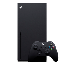 Consola Xbox Series X, 1TB SSD, 4K, hasta 120 FPS, Blu-ray 4K UHD, Carbon Black &ndash; MIC-RRT-00001