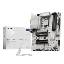 Tarjeta Madre MSI PRO Z890-S WIFI WHITE, Intel LGA 1851, DDR5, ATX, Wi-Fi 7, 2.5G LAN, Thunderbolt 4 – PRO Z890-S WIFI WHITE