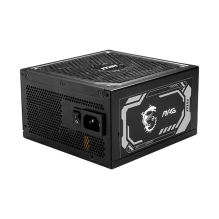 Fuente de Poder MSI MAG A1000GL PCIe5, 1000W, 80 Plus Gold, Modular, ATX 3.0, Compatible con GPU PCIe 5.0 – MAG A1000GL PCIE5