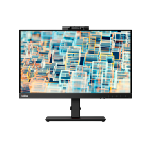 Monitor Lenovo ThinkCentre TIO24 G5 Touch, 23.8", Full HD (1920x1080), IPS, 60Hz, HDMI, DP, USB, Cámara, Micrófono, Bocinas – 12NBGAR1LA
