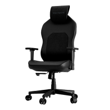 Silla Gamer Vertagear SL1800 Black Edition, Reclinable hasta 140°, ContourMax™, VertaAir™, Soporta 118 kg, Negro - VG-SL1800_BK