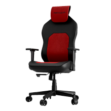 Silla Gamer Vertagear SL1800 Red Edition, Reclinable hasta 140°, ContourMax™, VertaAir™, Soporta 118 kg, Rojo - VG-SL1800_BR