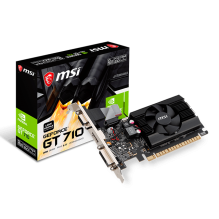 Tarjeta de Video MSI NVIDIA GeForce GT 710 2GB DDR3 Low Profile - 912-V809-2220