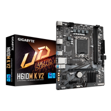 Tarjeta Madre Gigabyte H610M K V2, Intel LGA1700, DDR5, mATX, HDMI, M.2, USB 3.2 - H610M K V2 DDR5