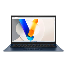 Laptop ASUS Vivobook 14 X1404VA, Intel Core i5-1334U, 12GB RAM, 256GB SSD, 14" FHD, Windows 11 Home, Quiet Blue – X1404VA-I512256