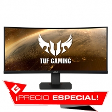 Monitor Asus TUF Gaming VG35VQ 35", 3440 x 1440, 1ms, 100Hz, HDMI, Displayport, Adaptive-Sync - Precio Especial