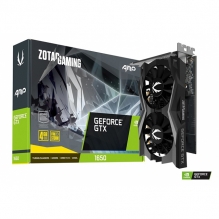 Tarjeta de Video Nvidia Zotac Gaming GeForce GTX 1650 AMP 4GB GDDR6 - ZT-T16520D-10L - (Venta exclusiva por transferencia electrónica o depósito bancario).