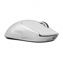 Mouse Logitech PRO X Superlight Blanco, Lightspeed, Ultra Ligero, Inalámbrico, Sensor Hero 25K - 910-005941