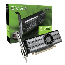 Tarjeta de video Nvidia EVGA GeForce GT 1030 SC, 2GB DDR5, Low Profile, 1 Ventlador - 02G-P4-6333-KR