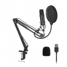 Microfono Yeyian Condensador Kit para Streaming Agile NL, Negro - YSA-UCHQ-01