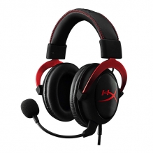 Diadema HyperX Cloud ll Red, Alámbrico, USB, 3.5mm, PC,PS4, Xbox One, Nintendo Switch, Mobile Devices, 7.1 surround - KHX-HSCP-RD
