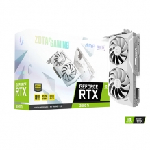  Tarjeta de video Nvidia Zotac Gaming GeForce RTX 3060 Ti AMP White Edition LHR, 8GB GDDR6 - ZT-A30610F-10PLHR