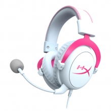 Diadema HyperX Cloud ll Pink, Alámbrico / USB / 3.5mm / PC / Nintendo Switch / Xbox / PS5 / 7.1 surround - 4P5E0AA